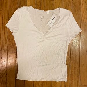 Clinched White T-Shirt
